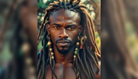 African Man in Nature