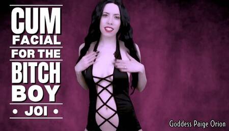 Cum Facial for the Bitch Boy JOI : 720p