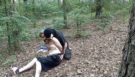Raveged in the Woods.