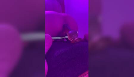Riding a Monster Cock