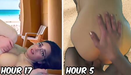 Surviving 24 Hours at the Beach as a Sex Slave