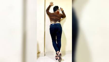 Sissy Bambi_18 Strip Dance, Belt Spanking, Ass Tribute and Anal
