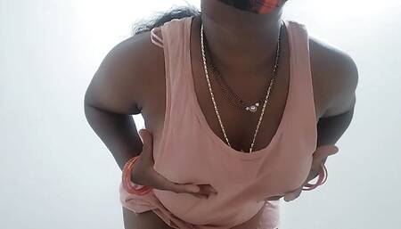 Dirty Tamil Wife in Night Dress