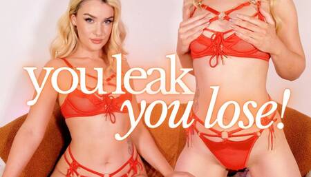 YOU LEAK, YOU LOSE! Beta Humiliation Edging Findom JOI Game