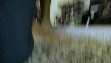 Ebony Giantess finds Teenie White Girl 1080