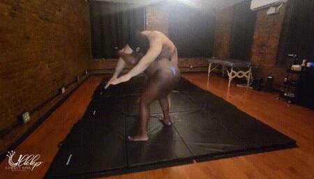 Queen Melanin Blue Bikini Lift and Carry