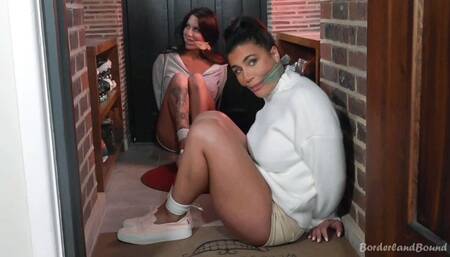 Scarlett & Charlie in: Surf Shop TakeOver Hi-Jinx Ensue as Demented Inside-Job Crook Realises His Plans Have Been Overheard by Buxom Staff Hotties!