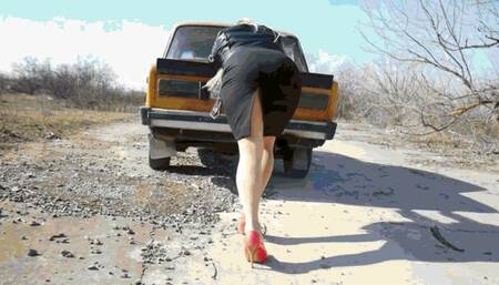 Fucking car MP4 (1280x720) FHD