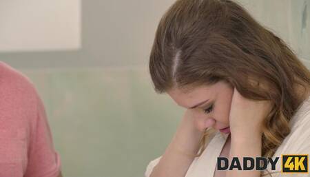 Naked girl locked in with her boyfriends daddy