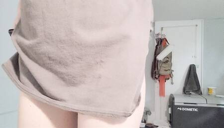 Cotton FulBacks Full of Jiggling Ass