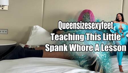 Teaching This Little Spank Whore A Lesson In My McStinkys