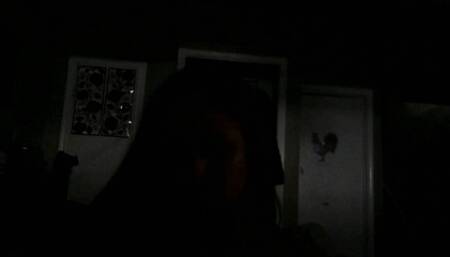 CUFFED, SHACKLED, GAGGED AND COLLARED IN THE CLOSET POV