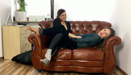 Larisa And Ksenia Tickling Mix - HD 1920x1080