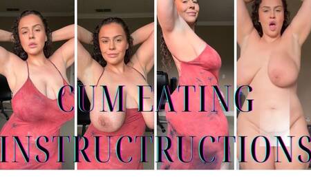 Hangers 6 Cum Eating Instruction
