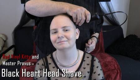 Black Heart Head Shave 4K
