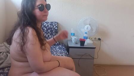 Real Amateur Blowjob Deep Throat Chubby BBW White Cowgirl and Fuck Pussy Orgasm