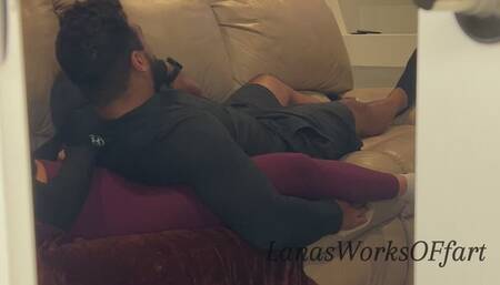 Farting On Him in My Lap!