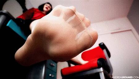 Your Boss's Retribution: Nylon Feet