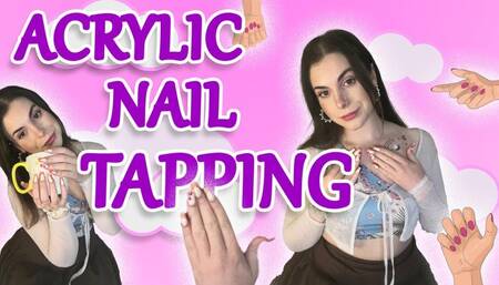 Acrylic Nail Tapping