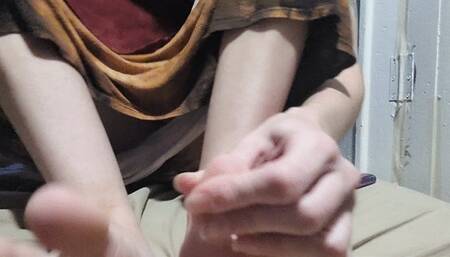 Rubbing My Feet on your Face