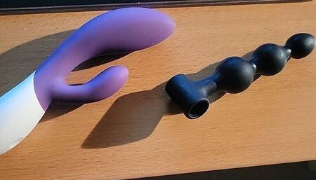 Double Dildo in My Straight Sissy Ass (full Length)