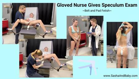 Medical Fetish-Doctor Examines Wet Pussy With Speculum