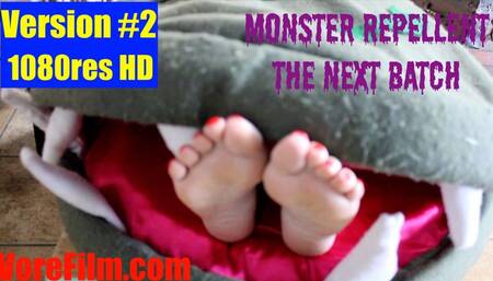 Monster Repellent: The Next Batch - 1080res HD video barefoot