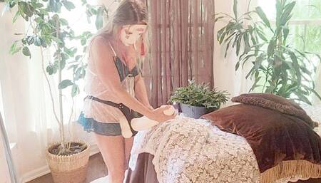 Controlling my Mare Slut with my huge dick Miracle