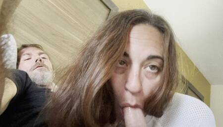 Gorgeous Slowjob with her hair done