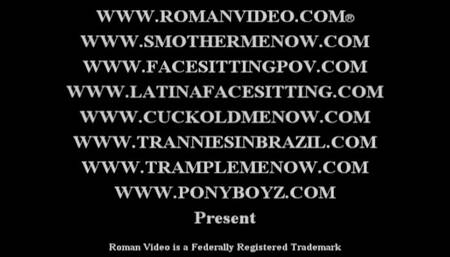 Flower Tucci and Olivia O' Lovely in nude femdom Face sitting and Big butt ass worship smothering pussy tit smothering and ass licking to orgasm POV upskirt queening and tit smothering 321132