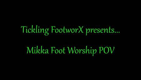 Mikka Foot Worship POV