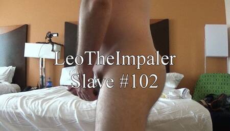 (HD) Slave #102 - Collar and Leash Sex with Slave: All Holes with Facial, Angle 1 of 4