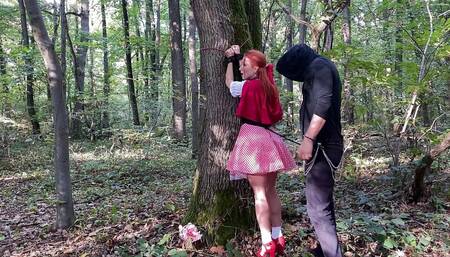 Red Ridding Hood in the Forest