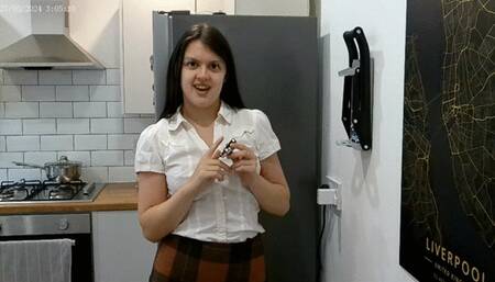 In the crusher and stomped