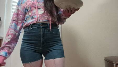 Verbal Humiliation Piss on loser Bagel