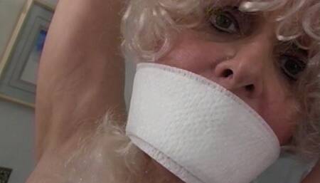 Stockings And Style Clip 7 ( AMATEUR BONDAGE VINTAGE STYLE )