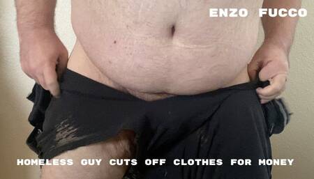 Desperate Broke Guy Strips Nude