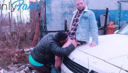 So We Managed to Pull It off, I Suck Tats at a Recycling Plant - Click L I K E if You Appreciate the Risk!!! Passionate Sex Vid