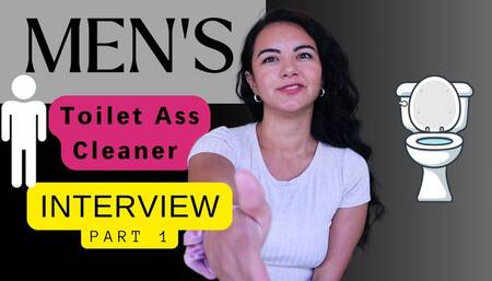Men’s Toilet Ass Cleaner Part 1