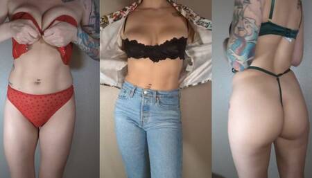 All Natural Busty Alt Girl Wants to Show You Her Lingerie