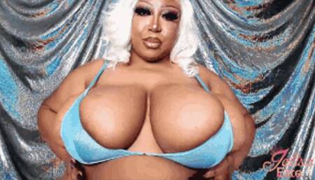 UPCLOSE Shiny BIG Tit Mesmerize JOI