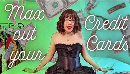 Max Out Your Credit Cards - Sara Desire XO - Femdom Findom