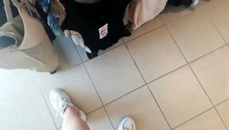 Sexy shopping in the store 4K