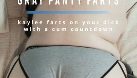 Gray Panty Farts - Vertical Video