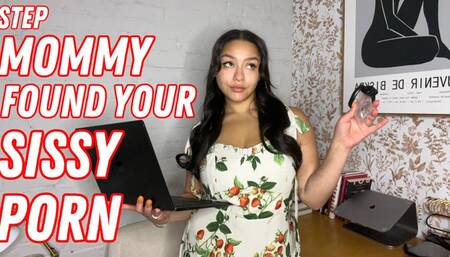 Step-Mommy Found Your Sissy Porn And Locks You In Chastity