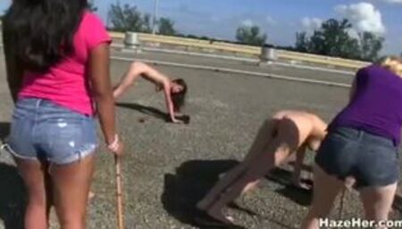 Sorority Girls Naked Workout