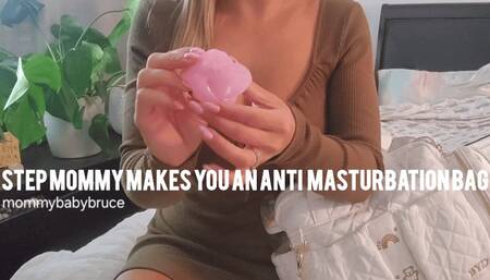Orgasm Denial - Babysitter Makes You An Anti Masturbation Bag