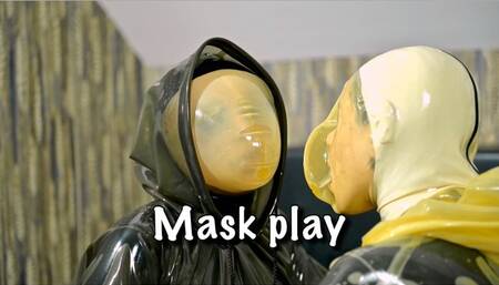 Rubber mask play