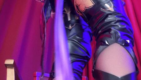 Black Swan - Honkai Star Rail cosplay - Stomping and Countdown