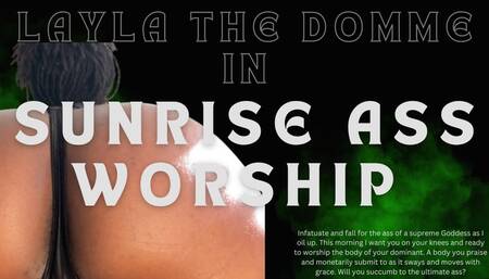 Sunrise Ass Worship
